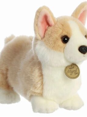 Aurora Miyoni Pembroke Welsh Corgi Pup Medium Brown Tots Realistic Stuffed B15